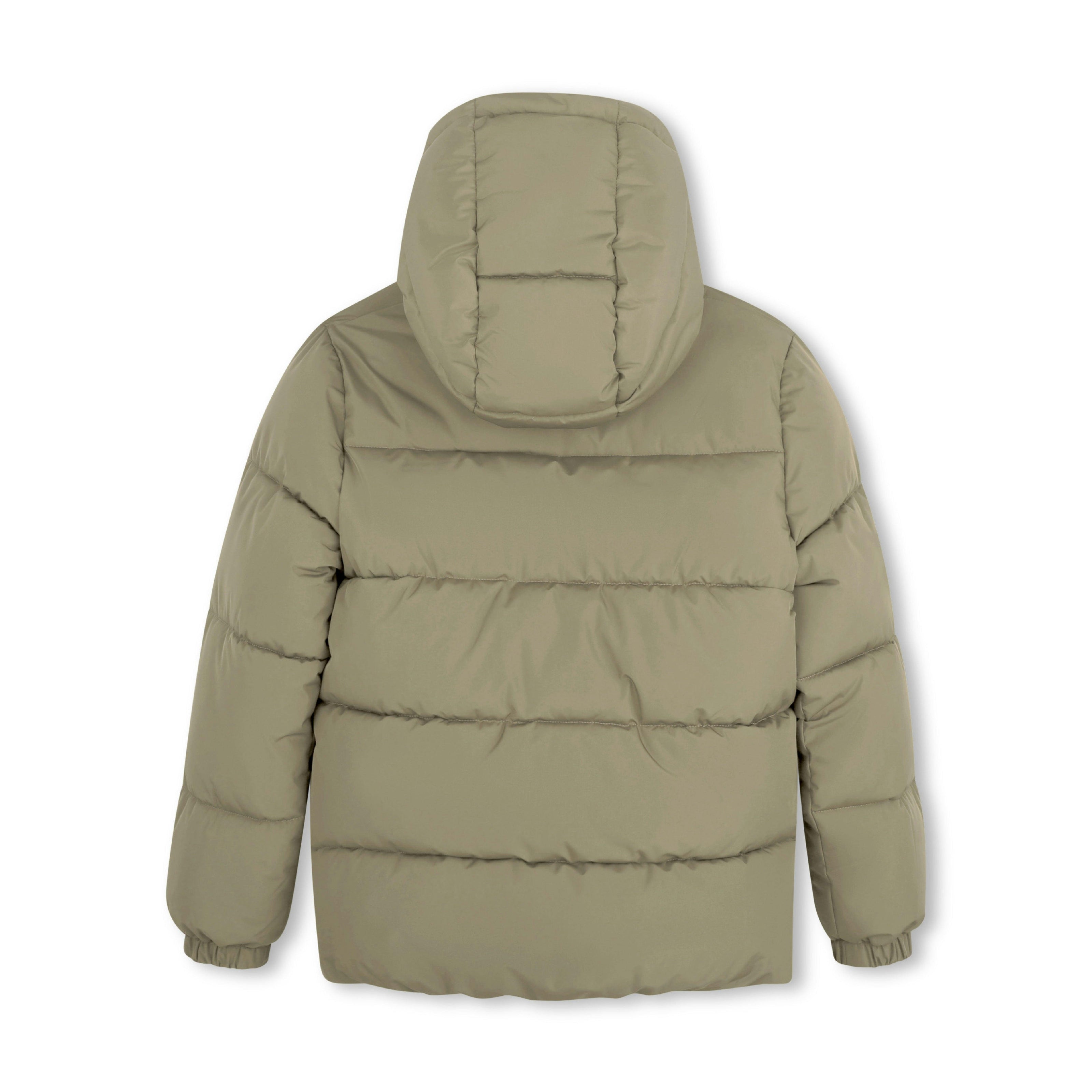 Olive Green Puffer Jacket