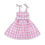 A Leading Role x Mattel Premium Barbie The Movie Barbie Pink Gingham Child Dress Up