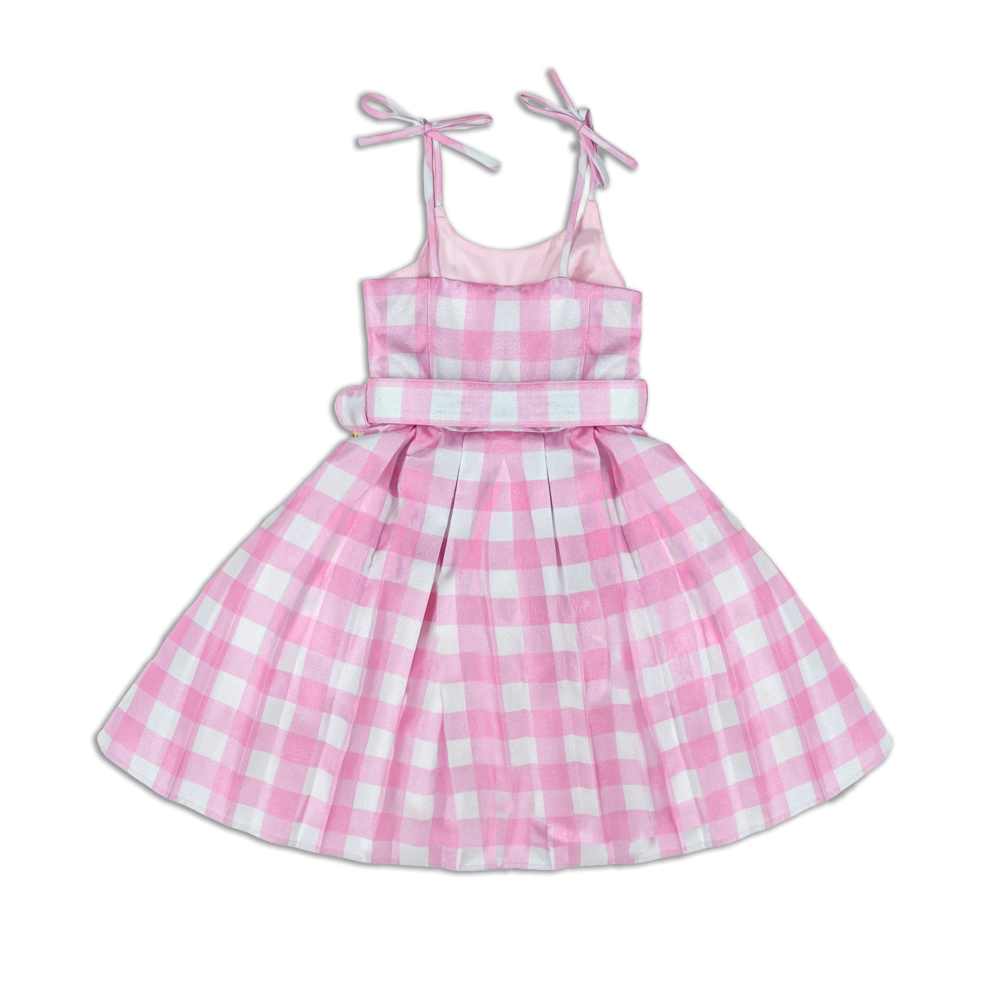 A Leading Role x Mattel Premium Barbie The Movie Barbie Pink Gingham Child Dress Up