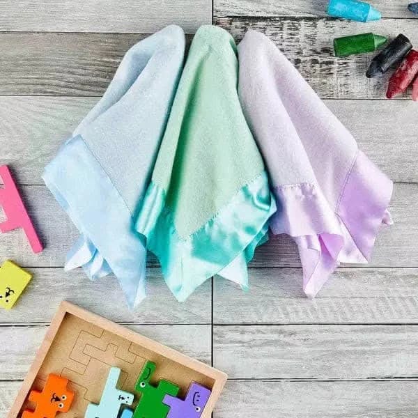 Blue Plush Security Blanket