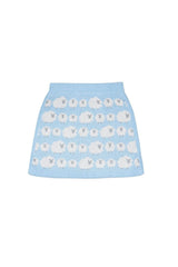 Little Bo Peep Pencil Skirt | Sky