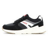 Black Faux Suede Sneakers