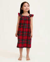 Girl's Brushed Twill Clara Nightgown in Imperial Tartan