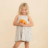 Organic Tie Back Strap Dress