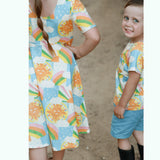 Brooklyn babies & kids' pocket tee