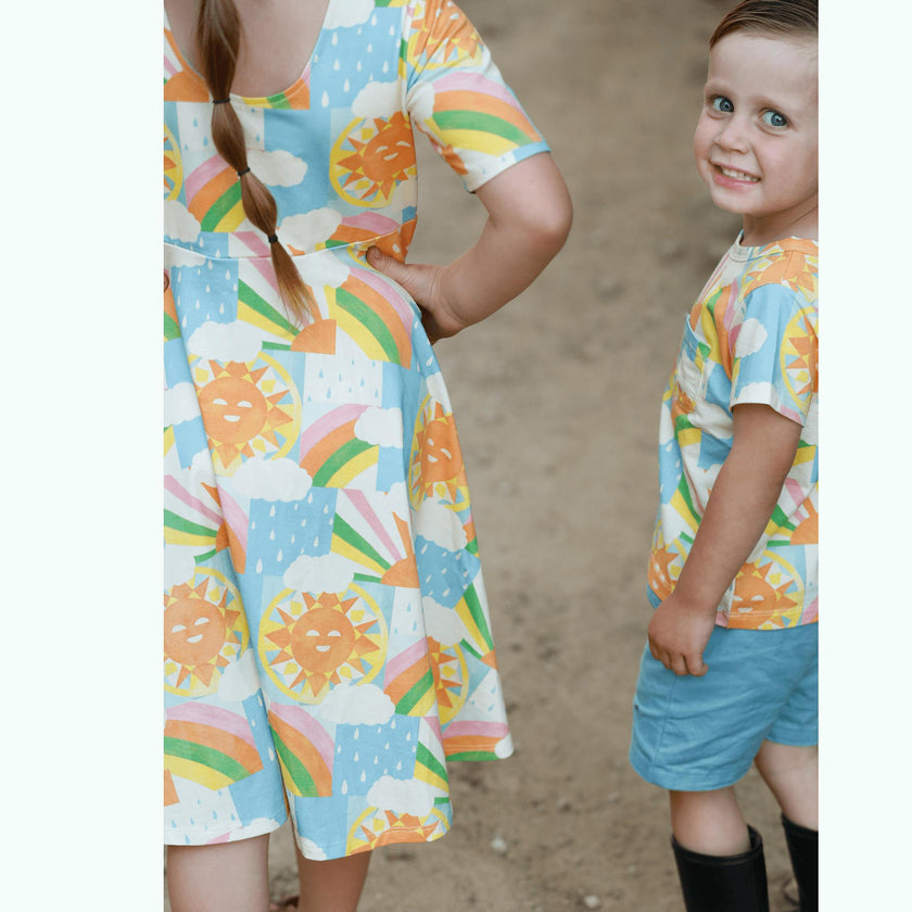 Brooklyn babies & kids' pocket tee