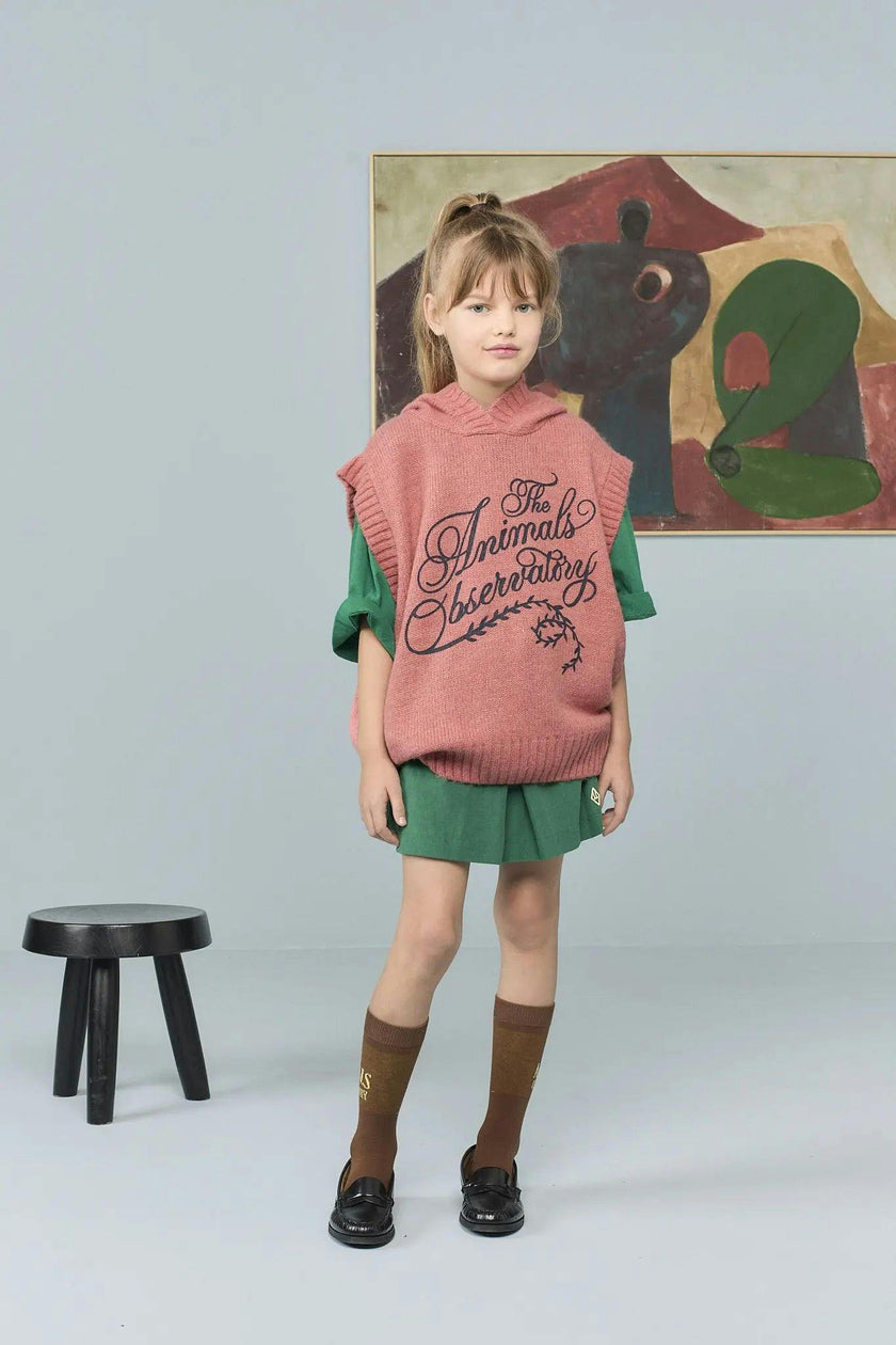 Pastel Pink Yak Sweater Vest