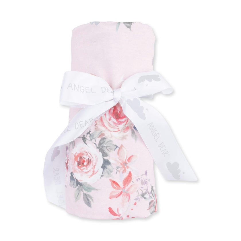 Painterly Rose Bouquets - Swaddle Blanket