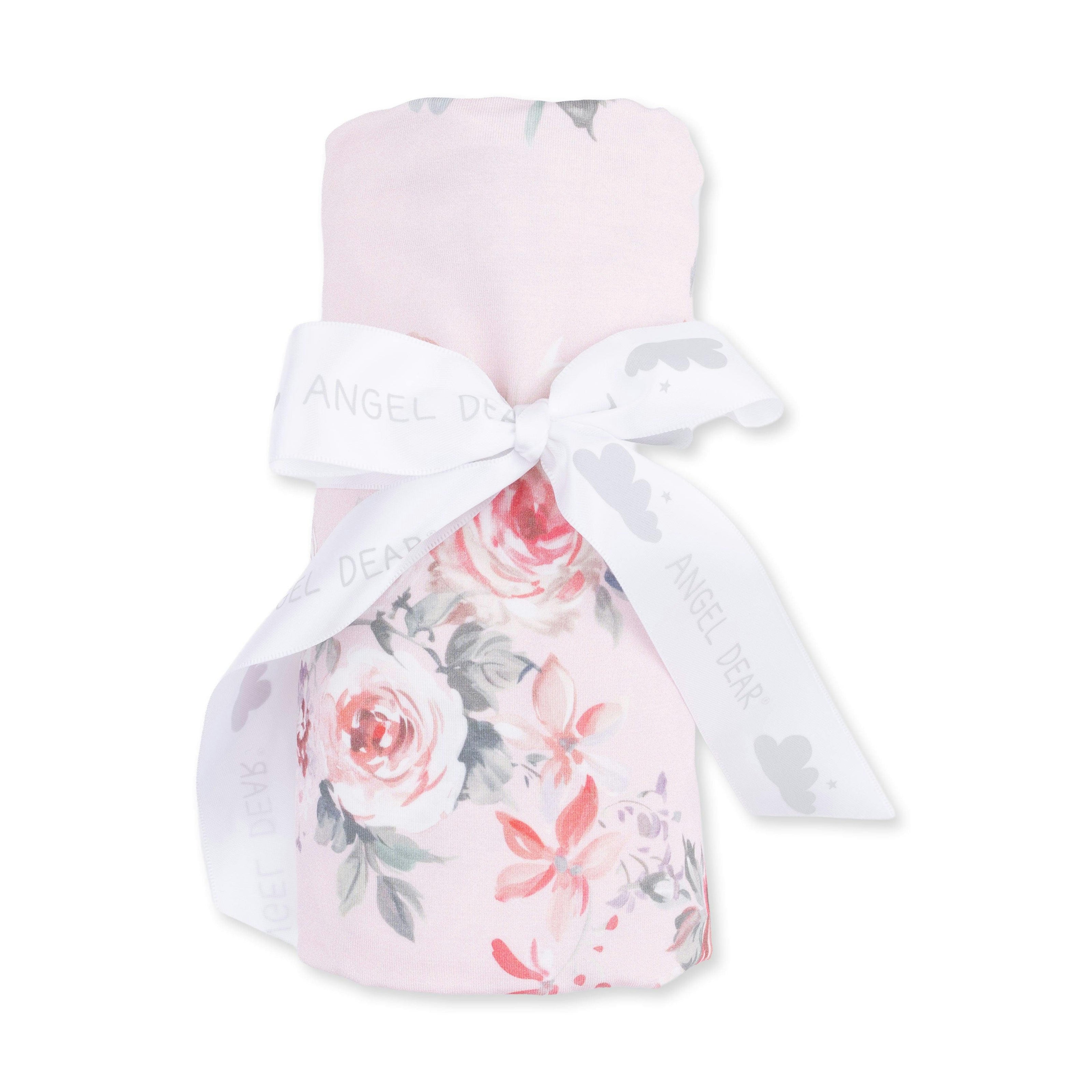 Painterly Rose Bouquets - Swaddle Blanket