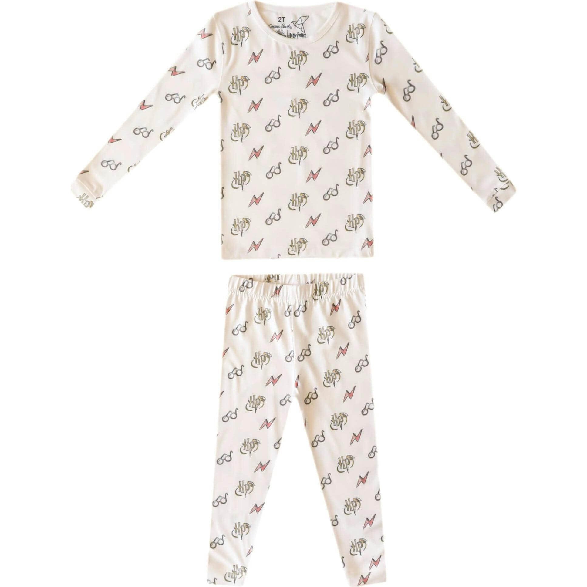 Harry Potter 2pc Long Sleeve Pajama Set, Prints
