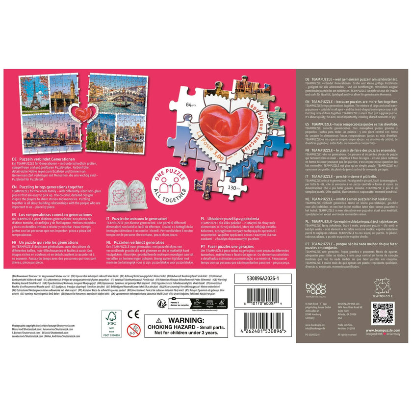 TeamPuzzle: Cities - 194pc