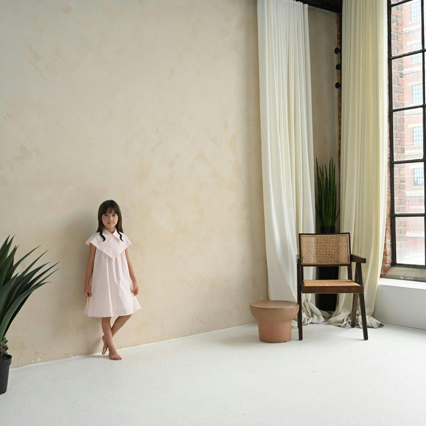 Lara dress (blush pink)