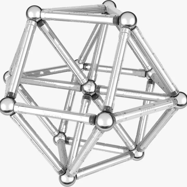 Geomag™  PRO-L 53-Piece Pocket Magnetic Building Tin Gift Set - 8+ Y
