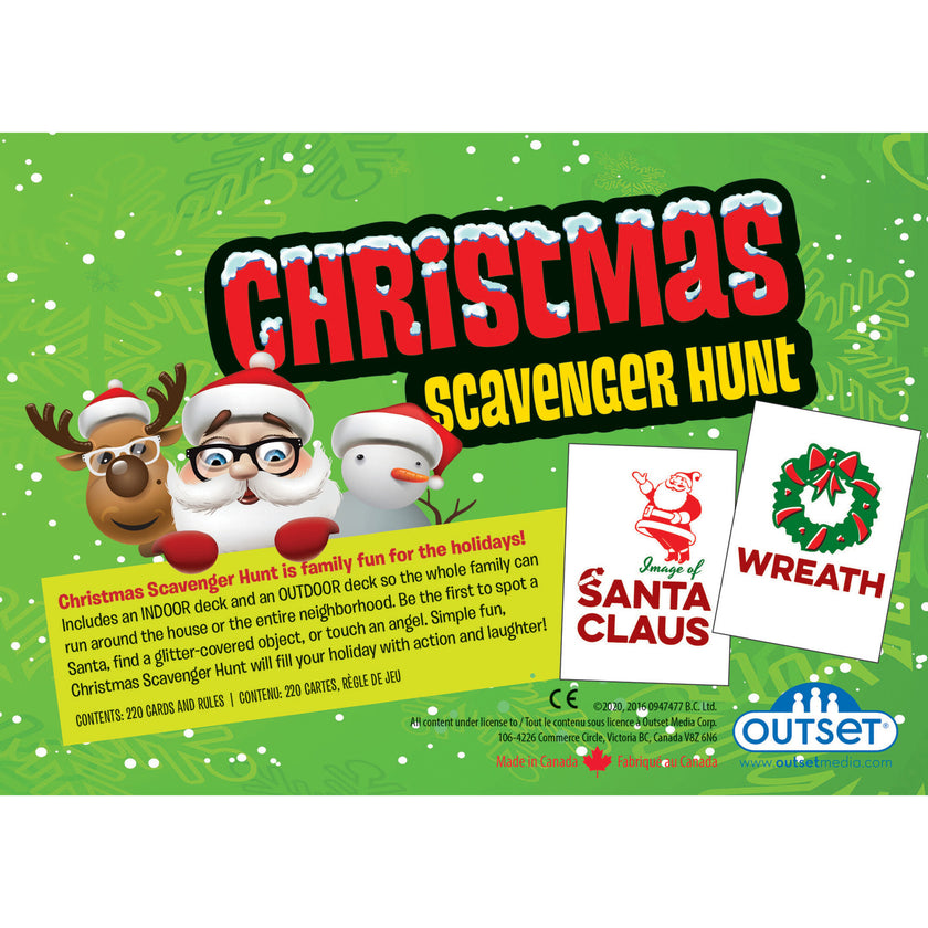 Outset Media Christmas Scavenger Hunt Game - Yule Just Love It!
