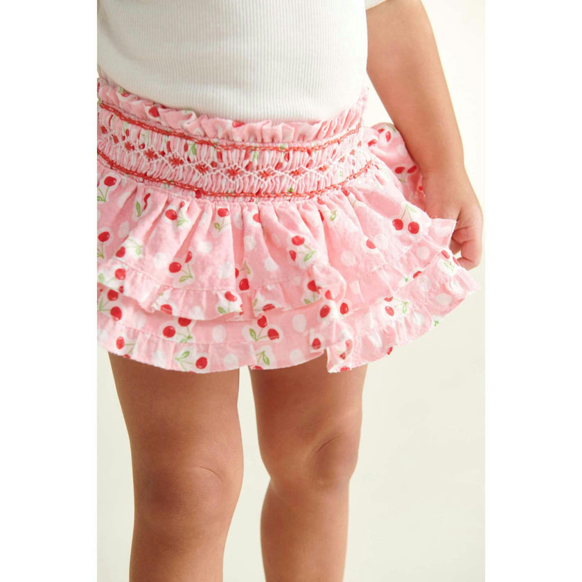 Hand-Smocked Baby Skort Briar