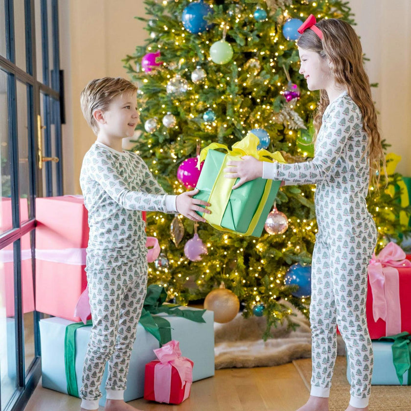 Grayson Pajama Pant Set Under the Christmas Tree