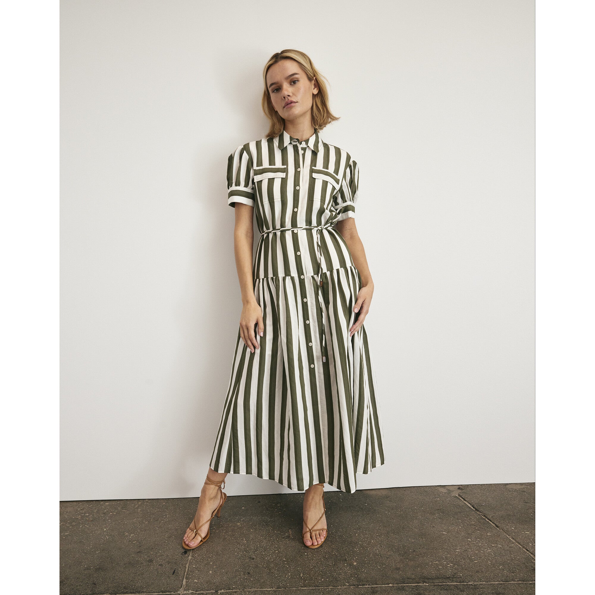 Carrington Dress, Green