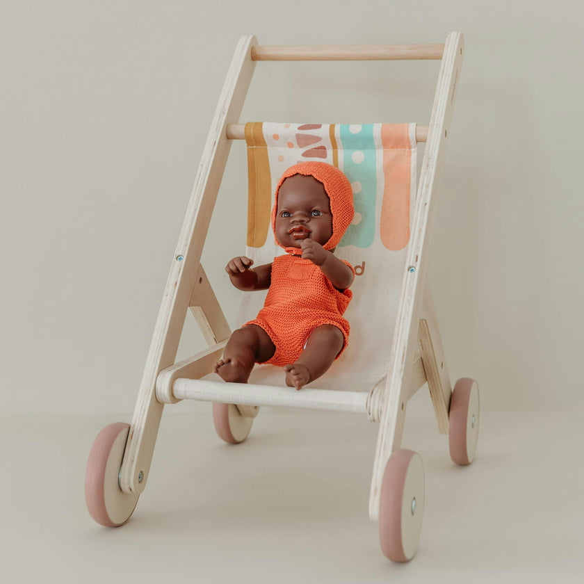 Baby Doll African Girl - 12 5/8"