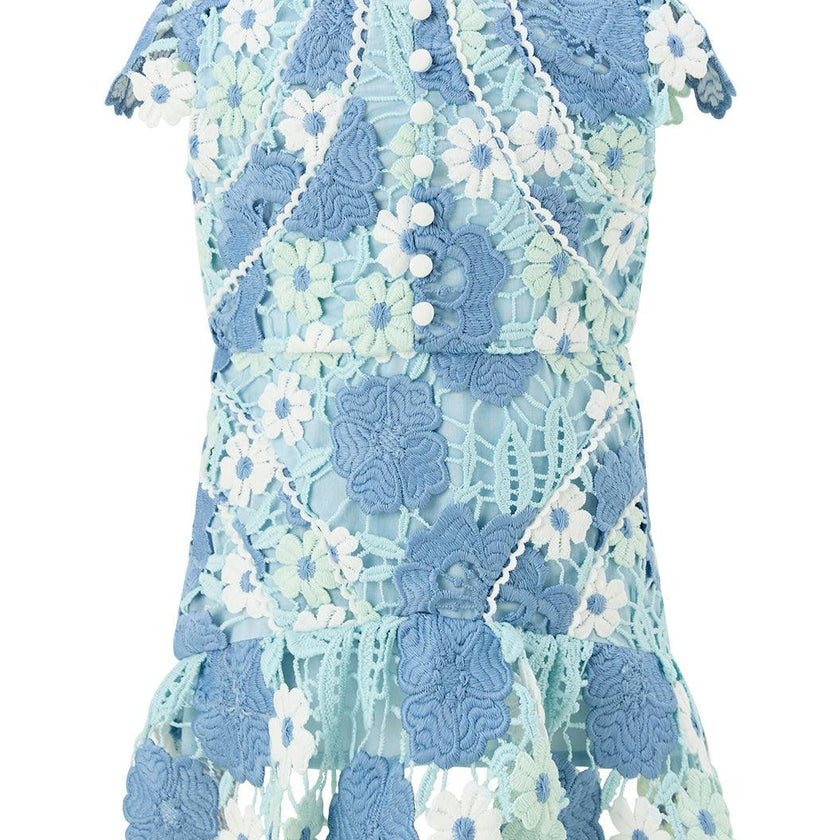 Jade Embroidered Mini Dress (Baby)