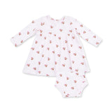 Mini Football Hearts - Simple Dress and Bloomer