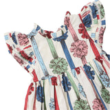 Girls Double Ruffle Jennifer Dress - Present Bows