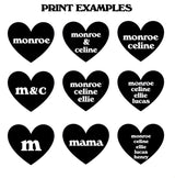 Heart U Most Personalized Youth Sweatshirt, White
