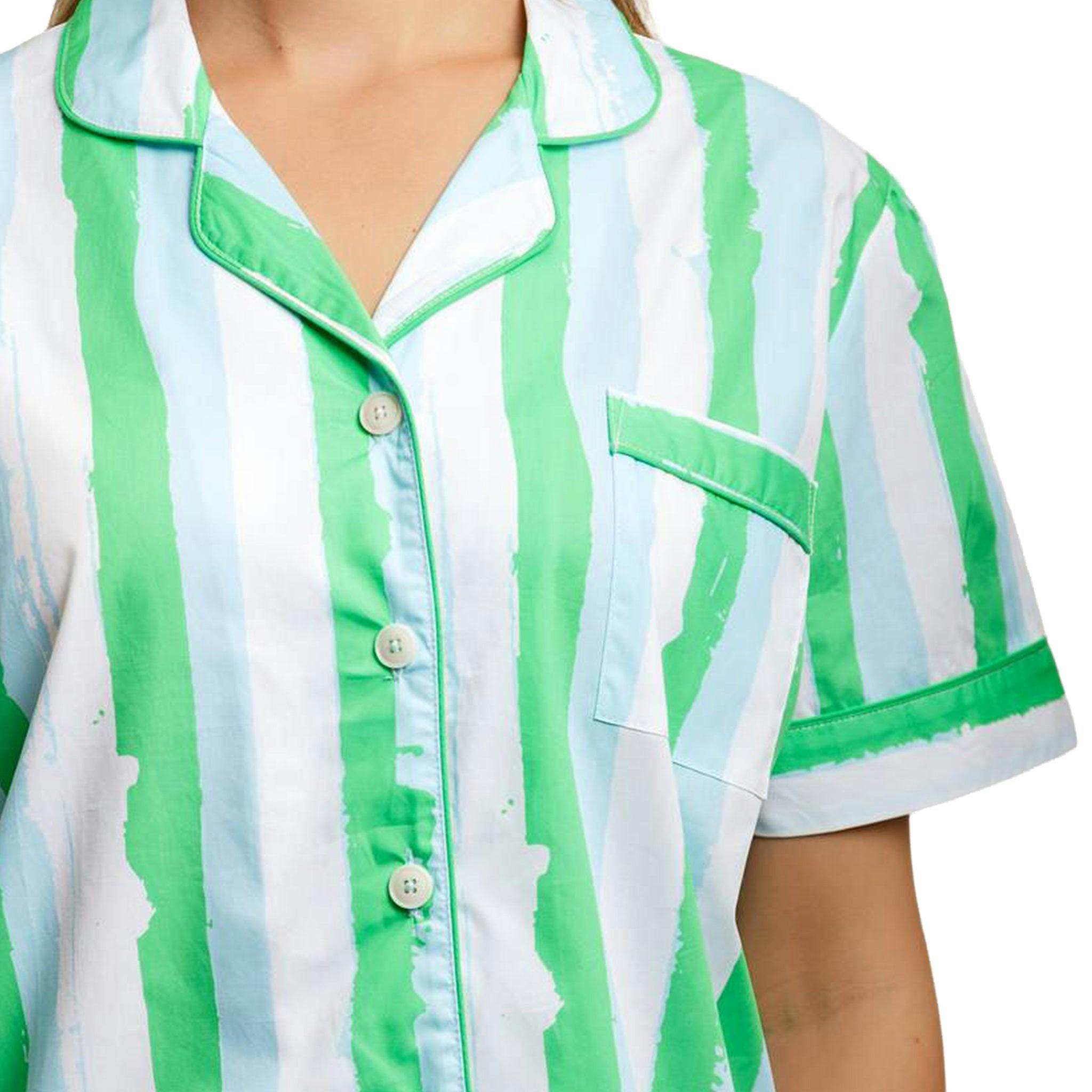 Women's Drawbertson Wild Stripes Short PJ Set
