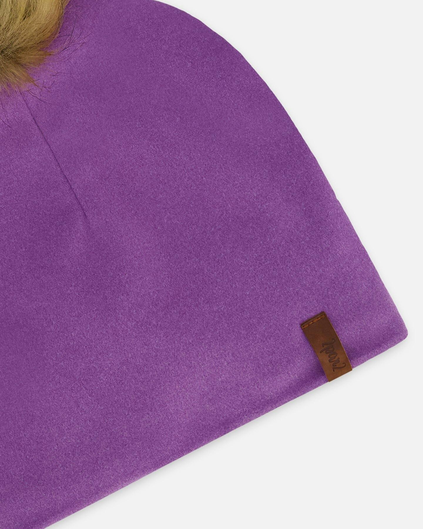 Mid-Season Jersey Removable Pompom Hat