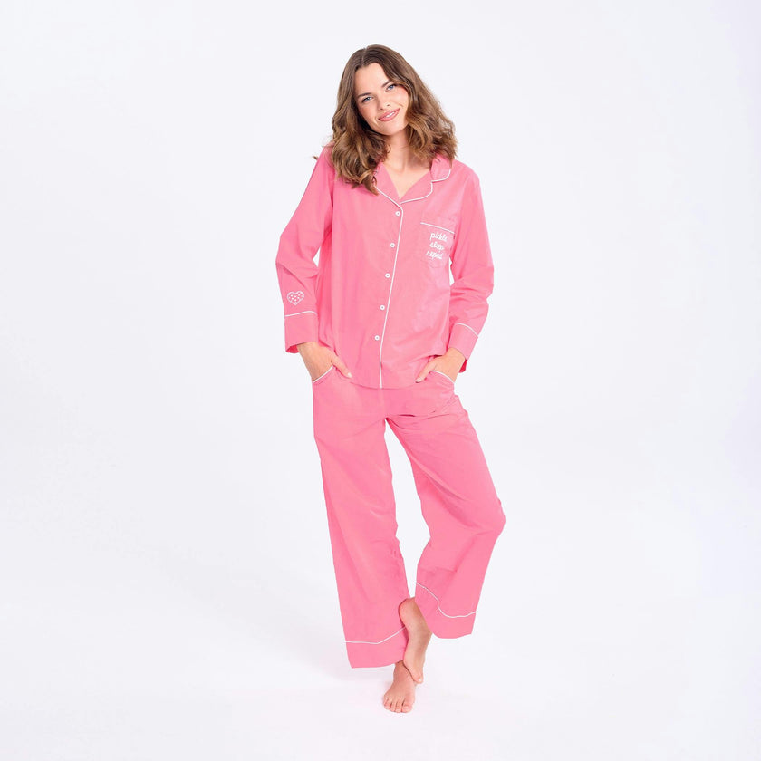 Pickle Sleep Repeat Long Pajama Set