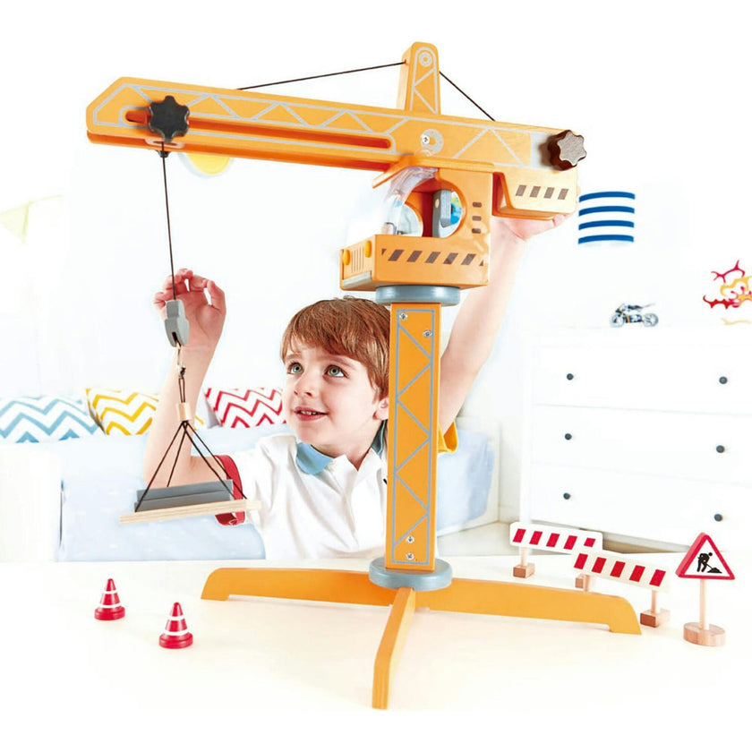 Playscapes Lift Construction Playset in Yellow