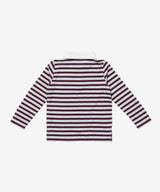 Parker Polo, Burgundy Triple Stripe