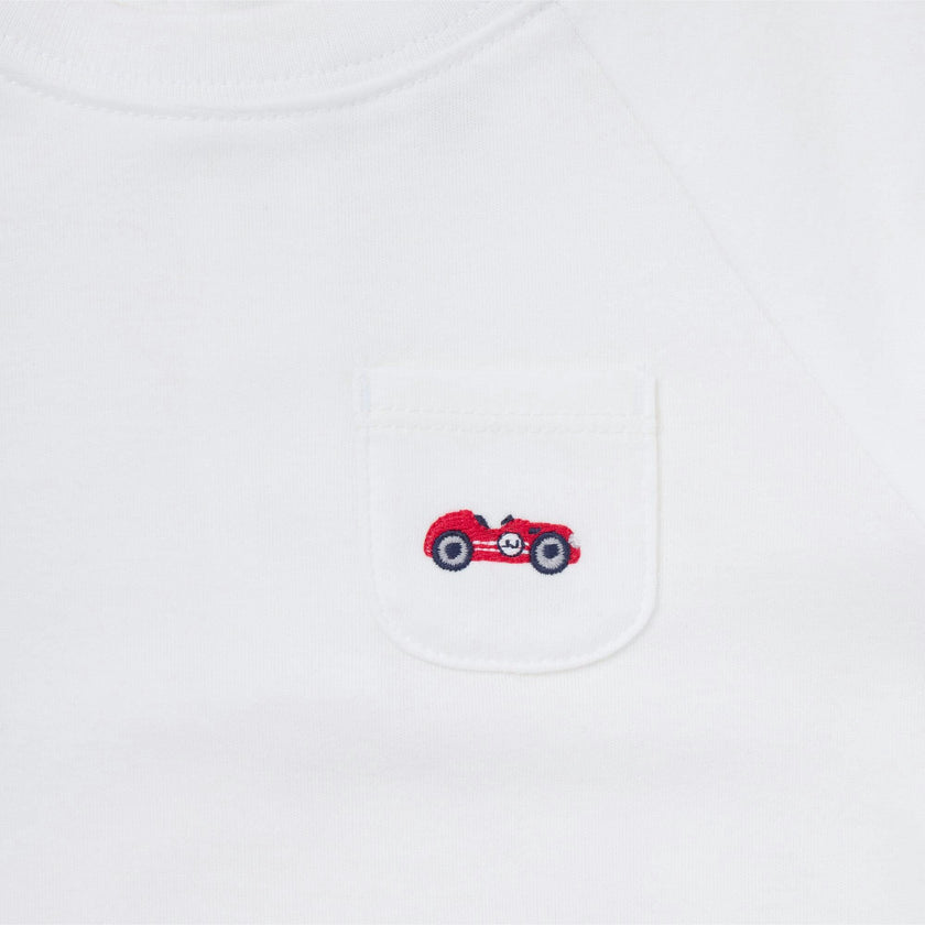 Baby Race Car Bodysuit