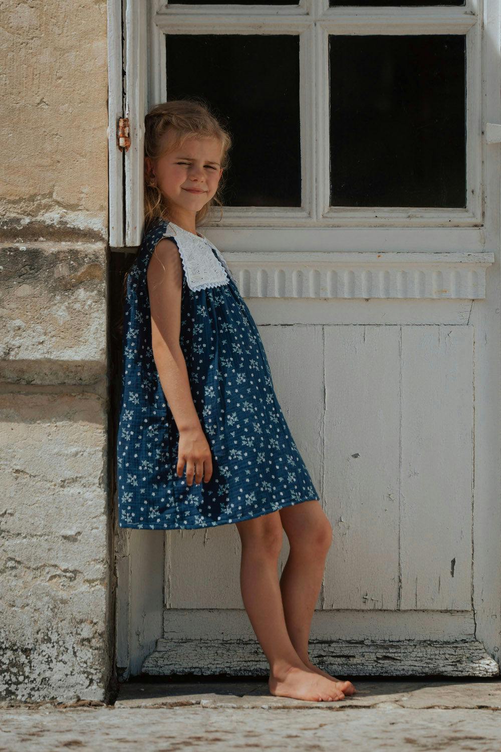Robe fille Marinera