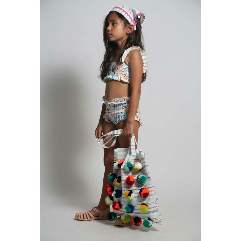 MISTY RUFFLED TANKINI