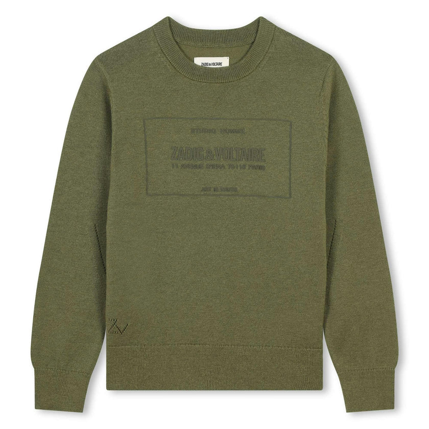ZADIG & VOLTAIRE Z&V Classic Logo Pullover Sweater