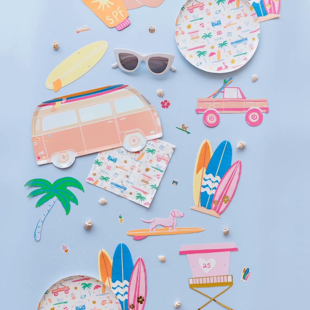 Surfboards Guest Napkins