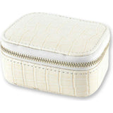 Mini Faux Leather Jewelry Case