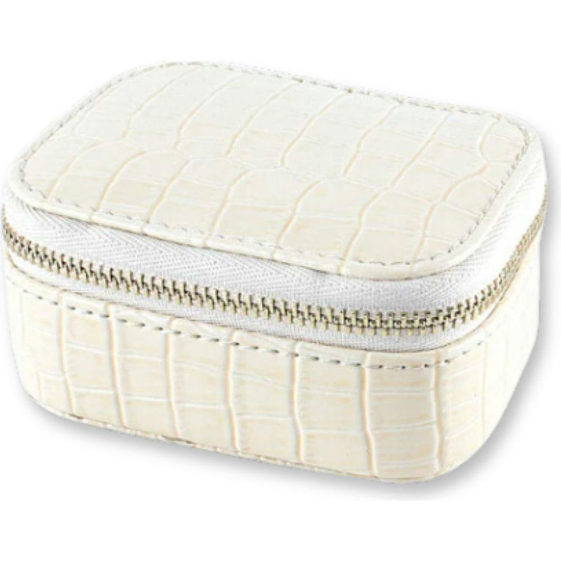 Mini Faux Leather Jewelry Case