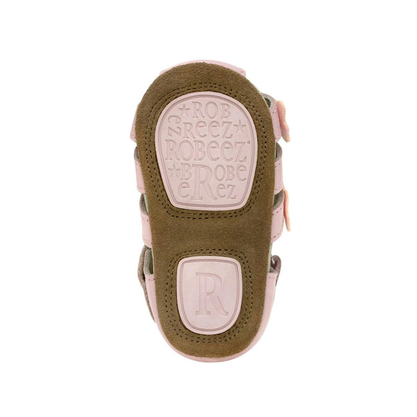 Mariposa Lt Pink Leather Sandal