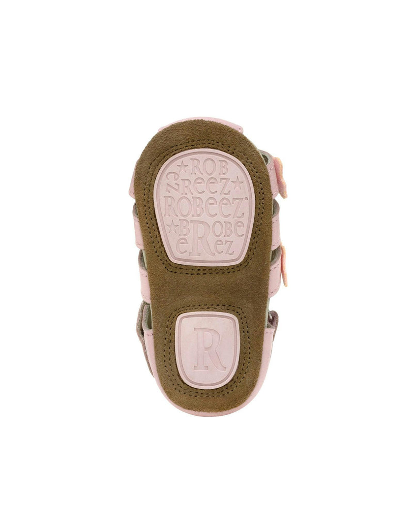 Mariposa Lt Pink Leather Sandal