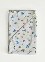 Hooded Bath Towel - Madame Butterfly
