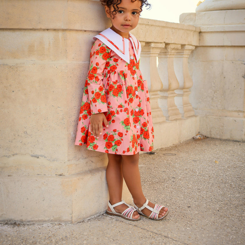Garden Dress- Vintage Rose