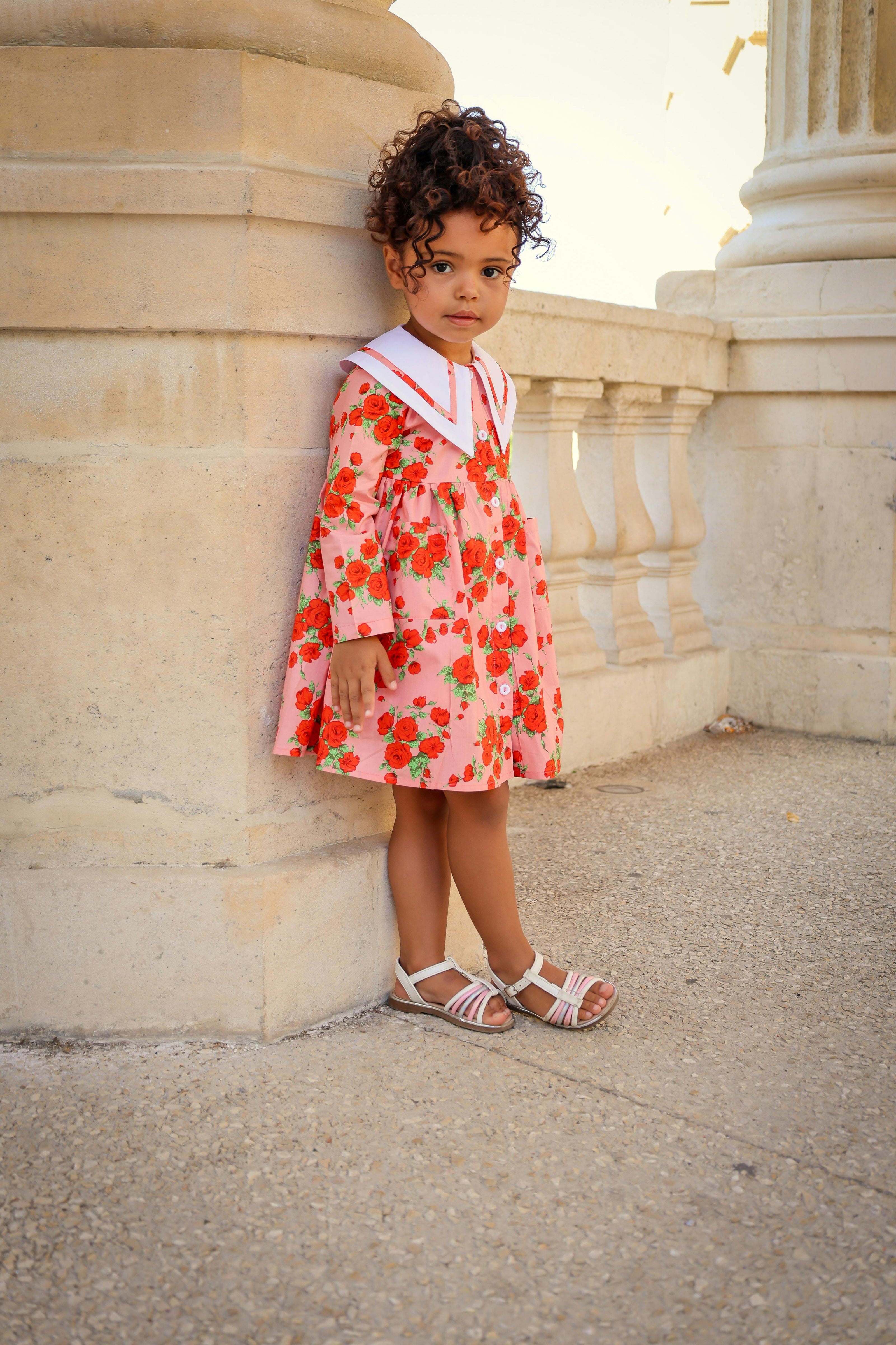 Garden Dress- Vintage Rose