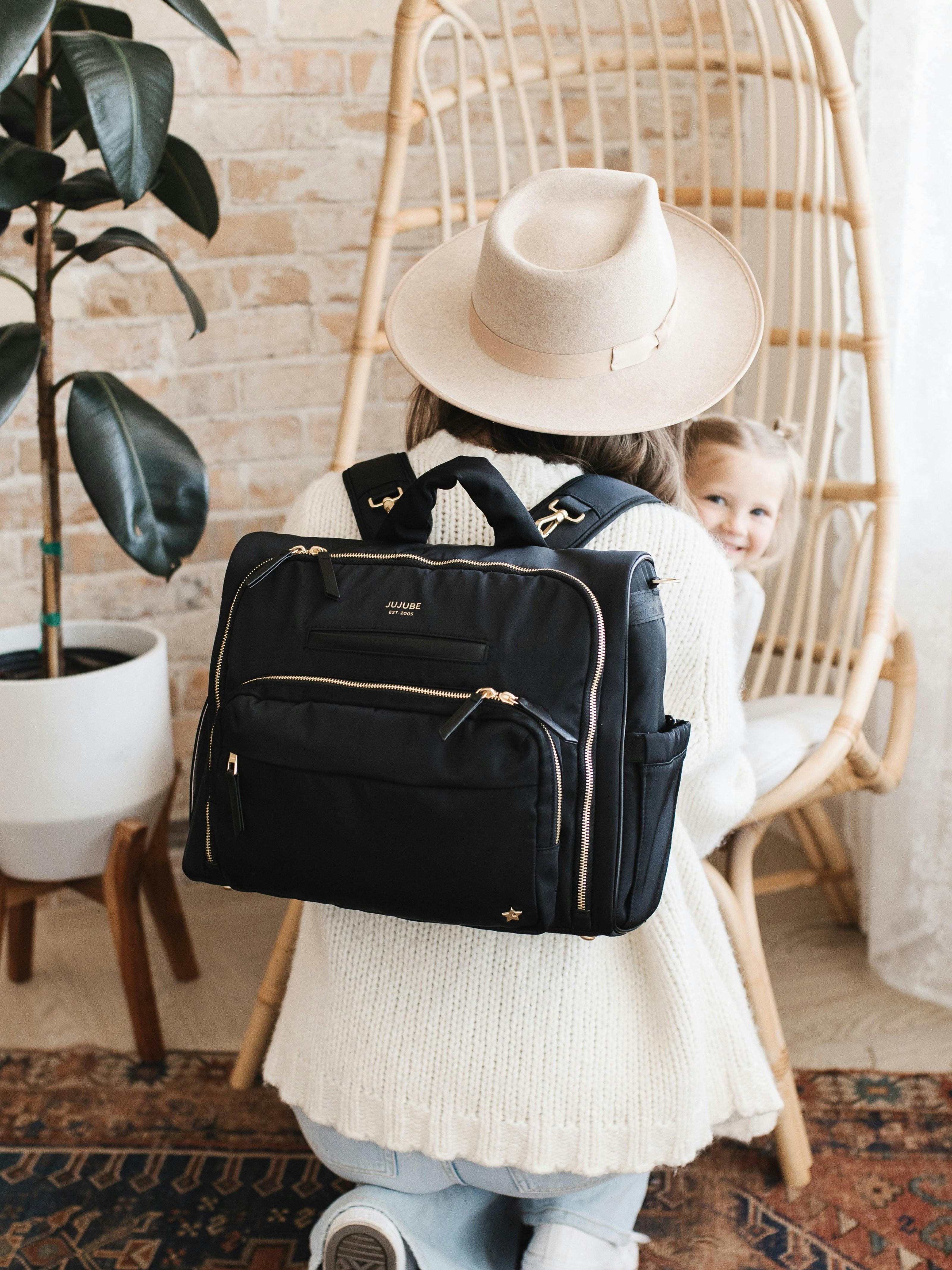 Satchel 14-Compartment Diaper Bag
