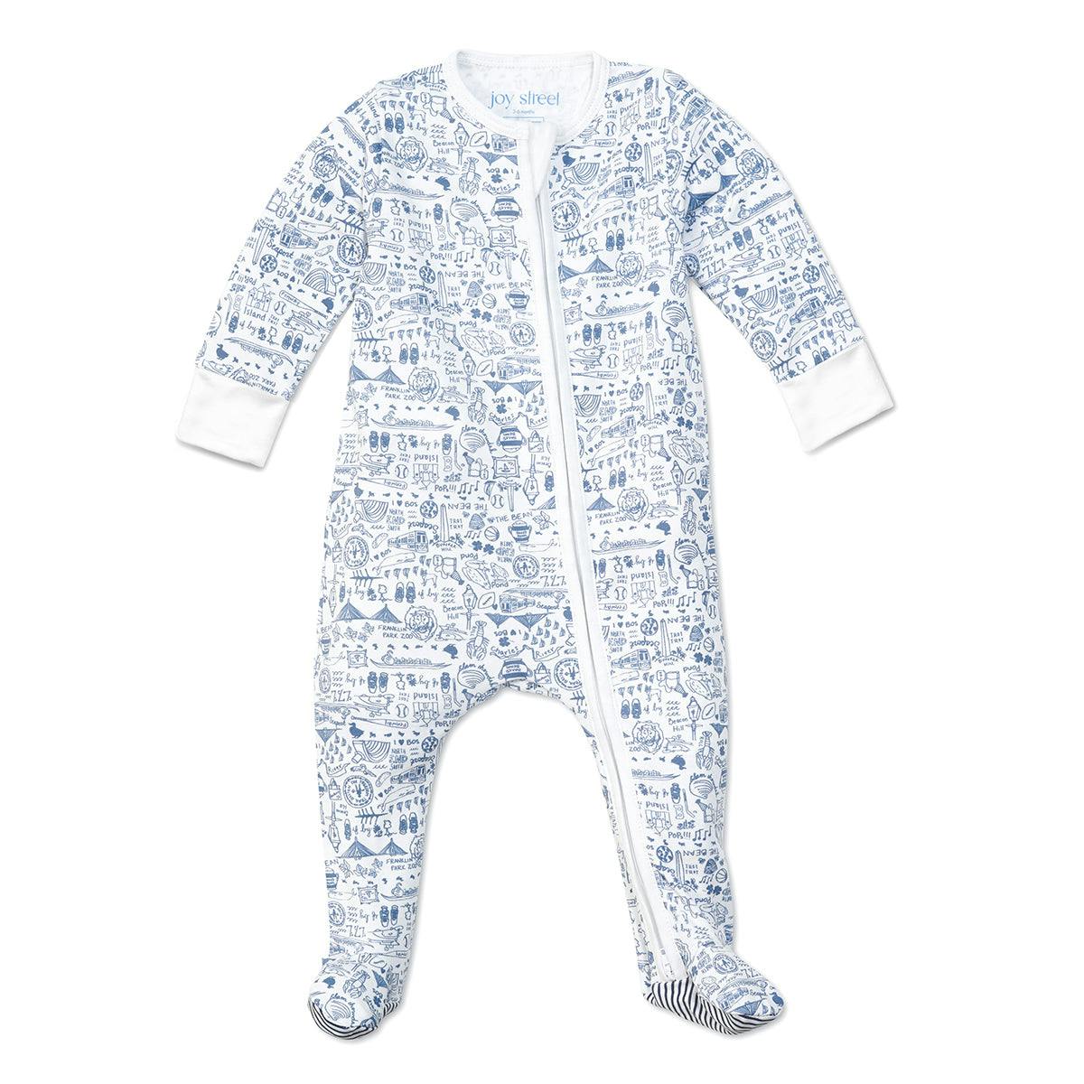 Boston Zip Baby Onesie