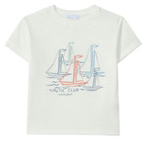 LARANJINHA Sailing Day T-Shirt - Off-White