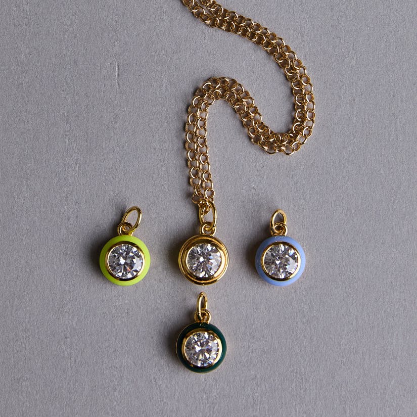 Bezel Necklace