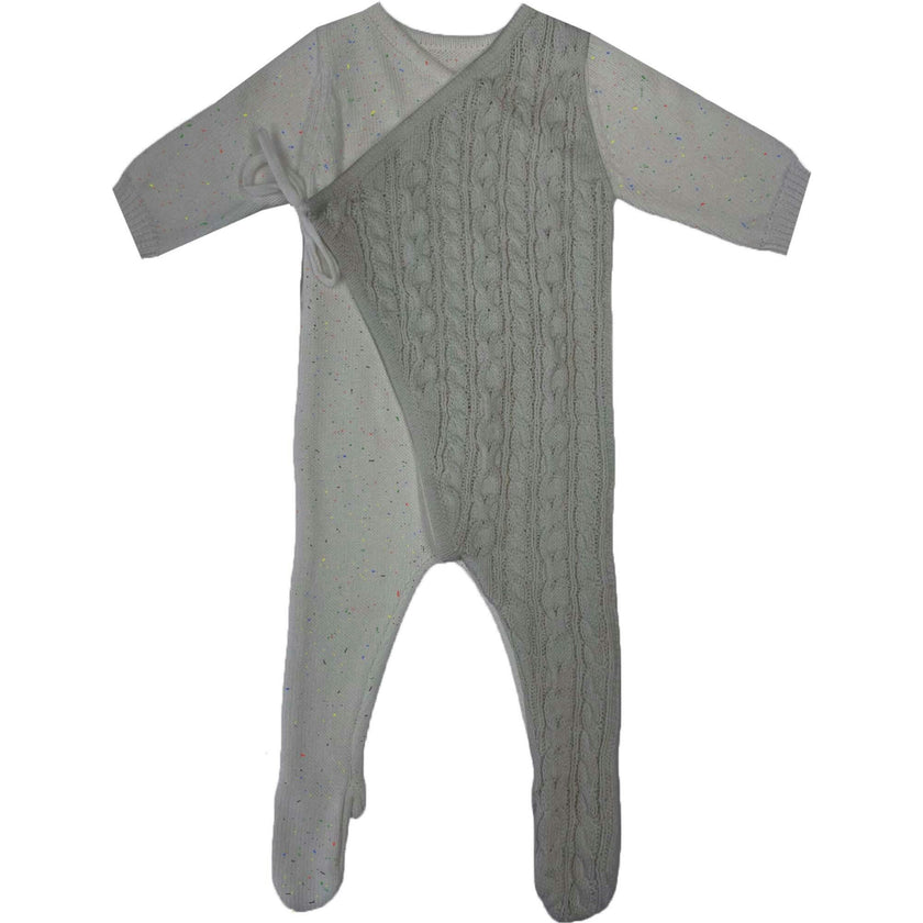 Cable Wrap Long Sleeve Footie