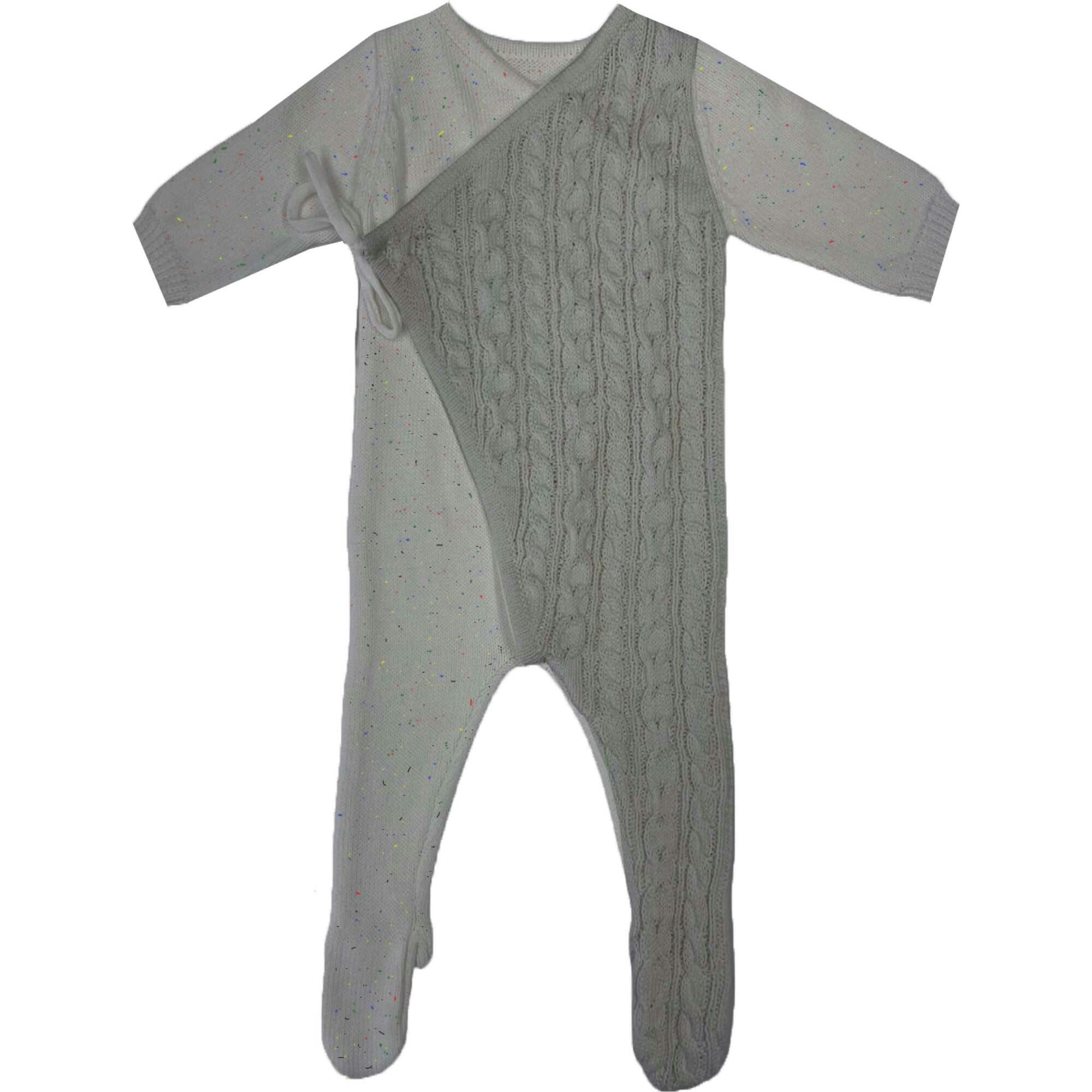 Cable Wrap Long Sleeve Footie