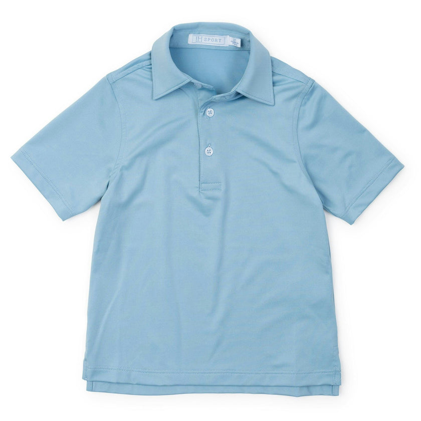 Will Boys' Performance Polo by LH Sport - Bluestone
